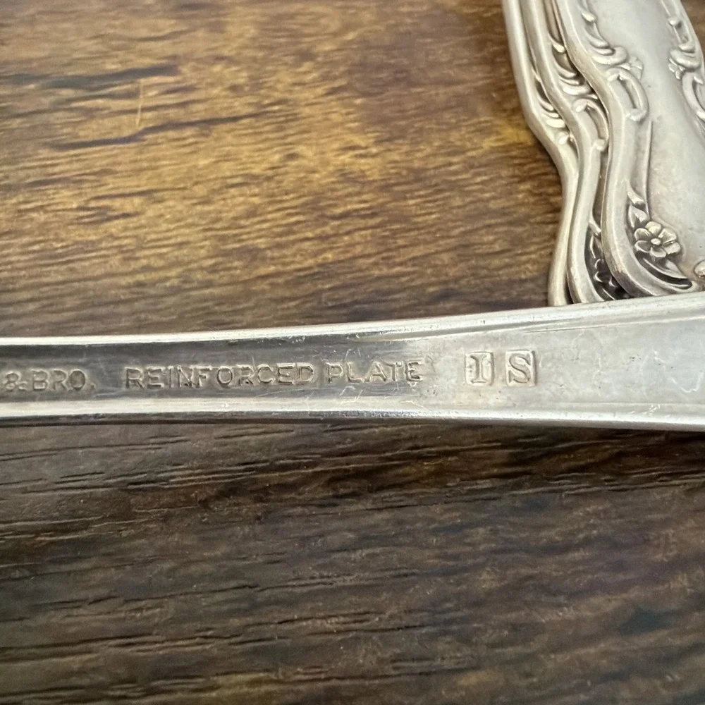 18-Piece Roger Brothers Reinforced Plate‎ IS Flatware ~ Daybreak Elegant Lady